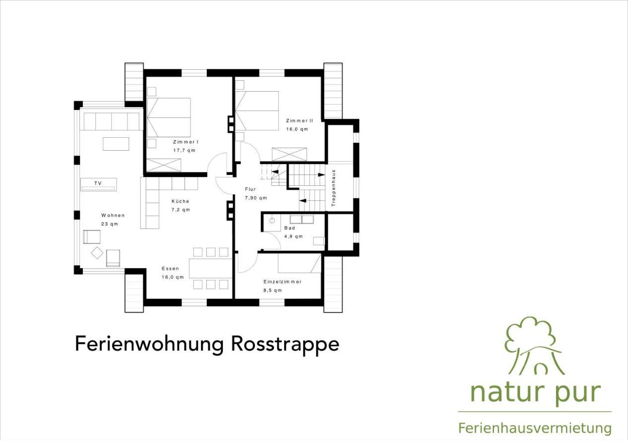 Апартаменти Ferienhaus Natur Pur Тале Екстер'єр фото